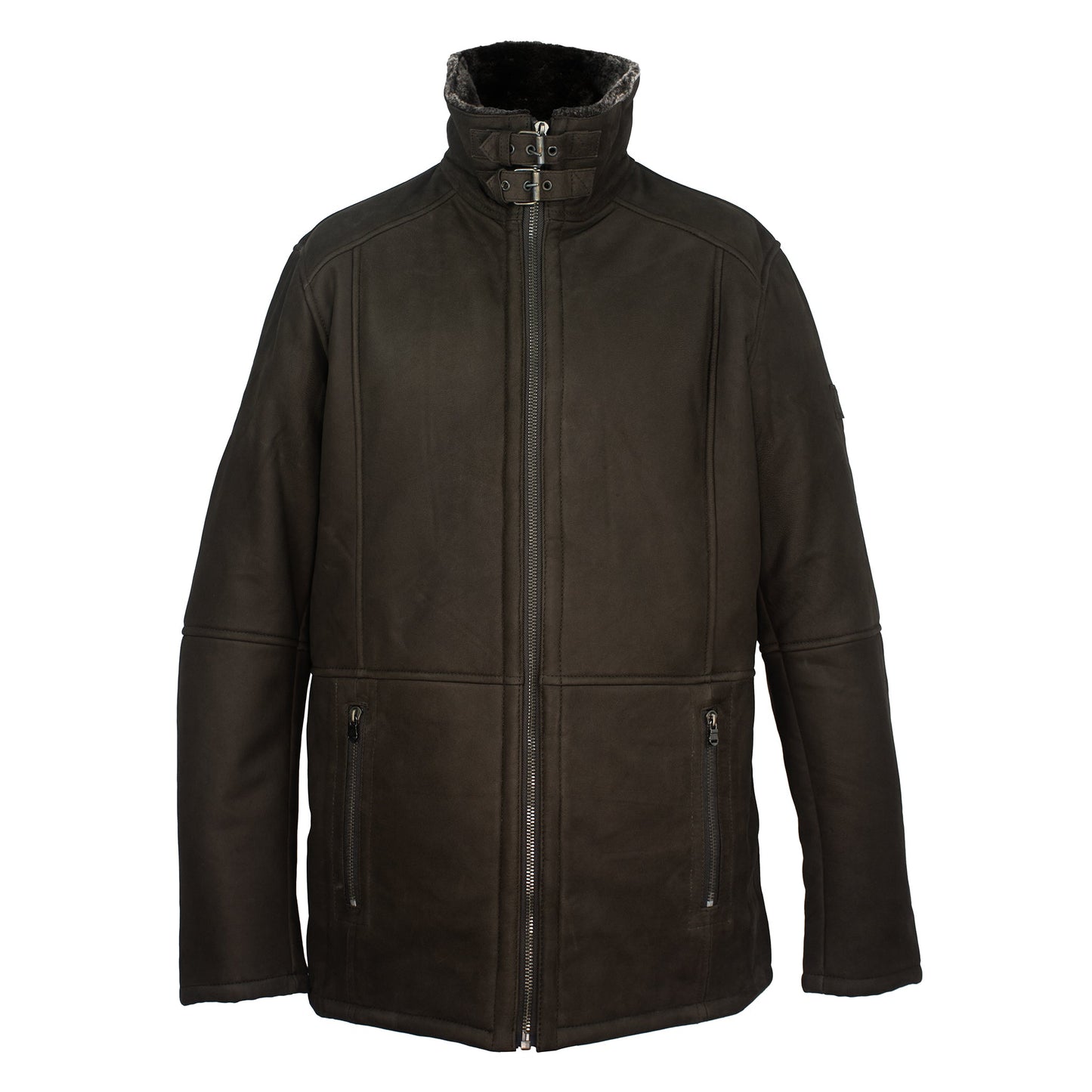 Premium Faux Fur Lined Leather Jacket