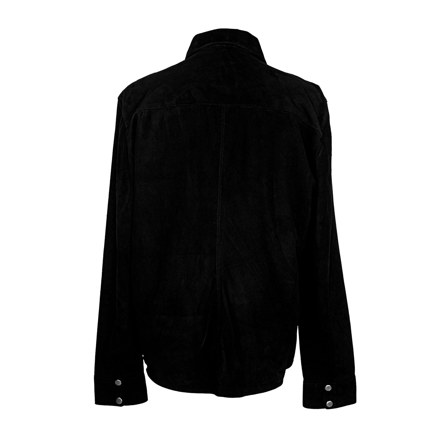 Blackout Goat Suede Shirt